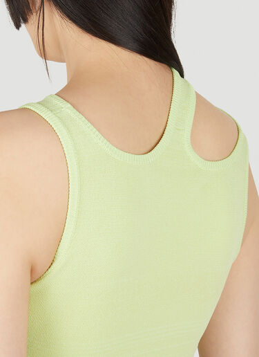 Y/Project Three Collar Bodysuit Green ypr0248004