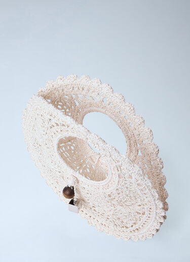 Jacquemus Le Petite Rond Spiaggia 手袋 白色 jac0264060