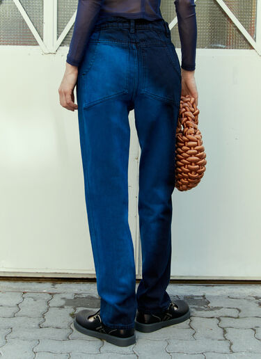 Eckhaus Latta Ombre Denim Jeans Blue eck0253003