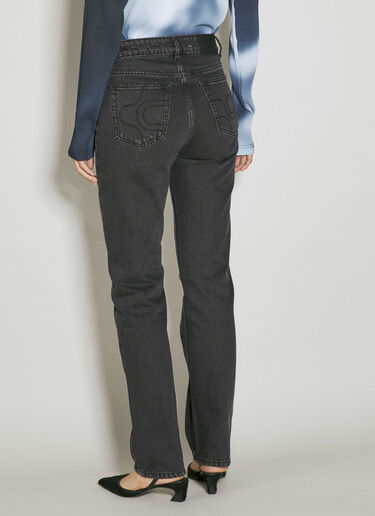 Eytys Orion Zip Jeans Black eyt0254003