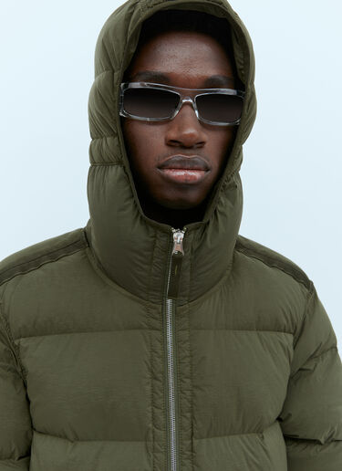 Stone Island Real Down Jacket Olive sto0154024
