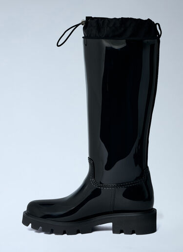 Kickstream Rain Boots Moncler Kickstream Rain Boots Black mon0263051