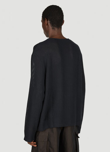 Double Lock Sweater Our Legacy Double Lock Sweater Black our0153001