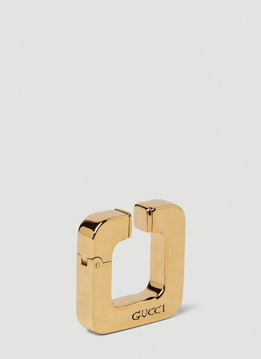 Gucci Logo Engraved Ear Cuff Gold guc0251229