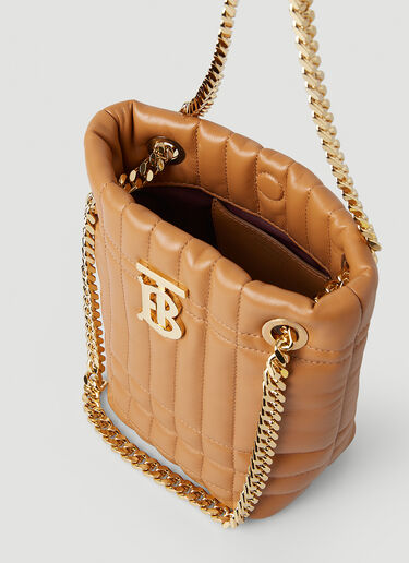 Burberry Lola Mini Bucket Shoulder Bag Brown bur0247075