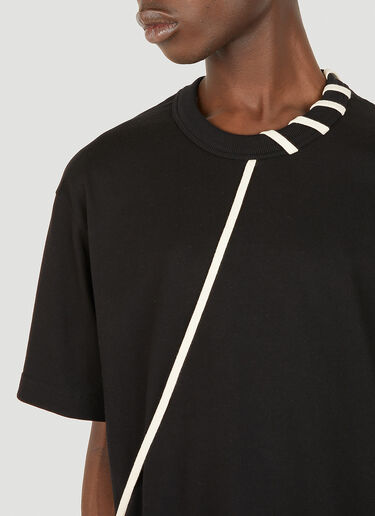 Craig Green Laced T-Shirt Black cgr0148009