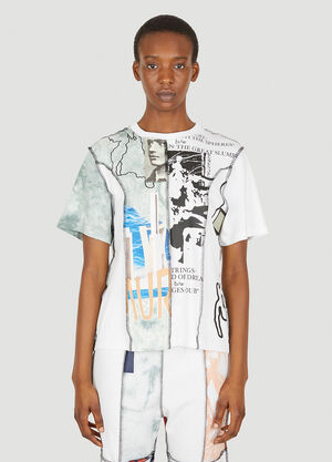 P.A.M. Upcycle Smooth Pace T-Shirt White pam0347013