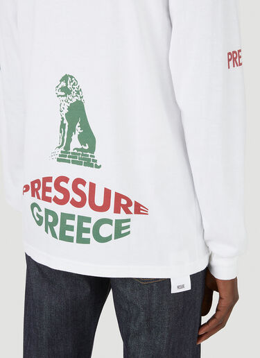 Pressure ライオンプレッシャースウェットシャツ ホワイト prs0146006