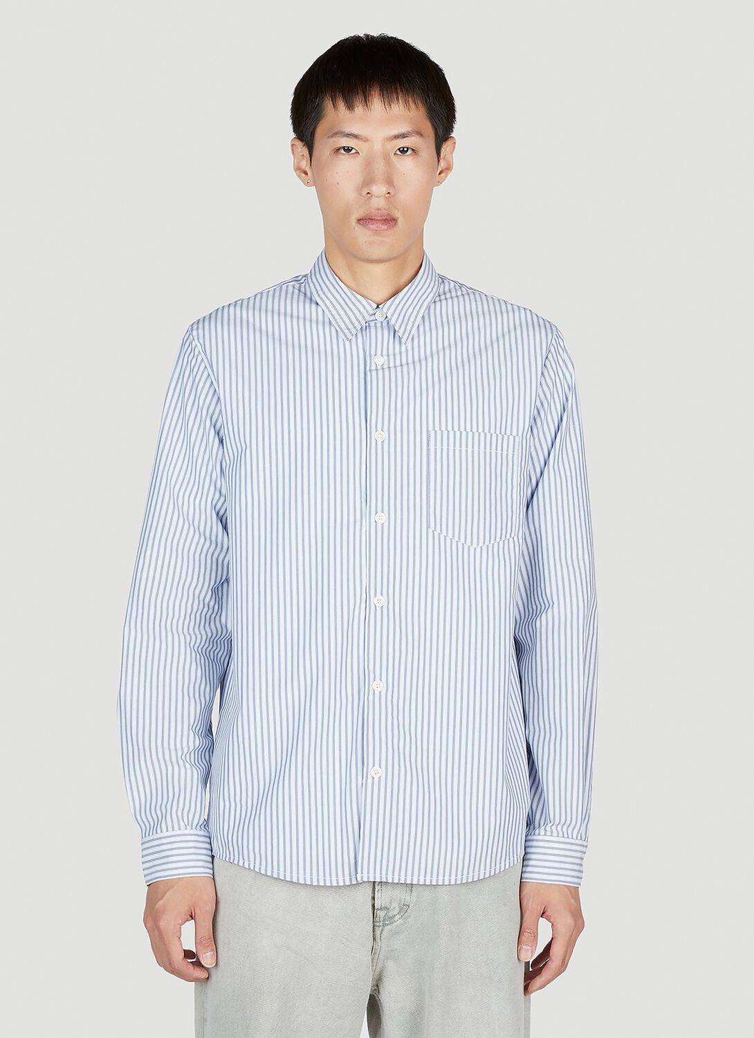 Apc Clement Shirt In Blue
