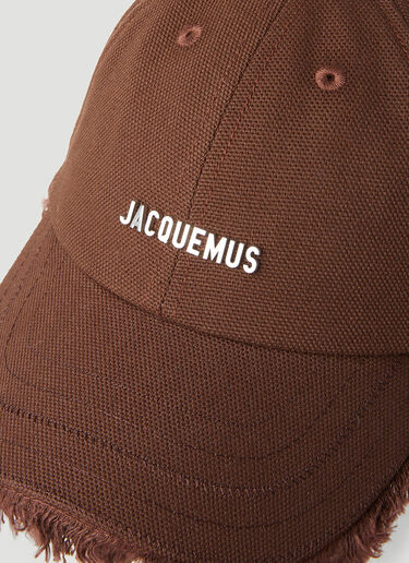Jacquemus La Casquette Artichaut Cap Brown jac0151043