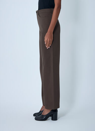 Cotton Pants TOTEME Cotton Pants Brown tot0262017