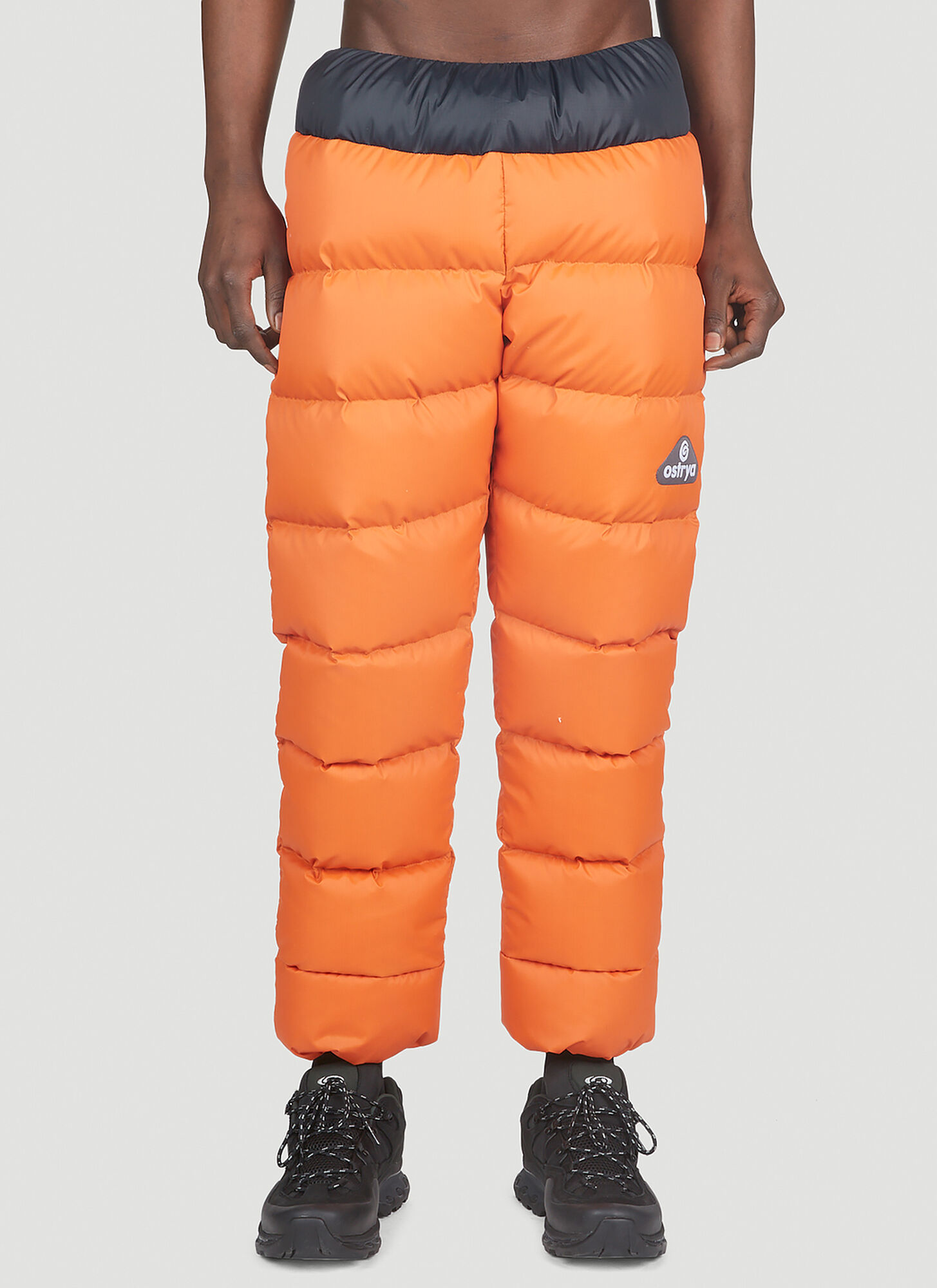 Ostrya Bivouac Down Ski Trousers In Orange