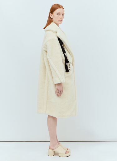 Max Mara Teddy Bear Icon Coat Cream max0255001