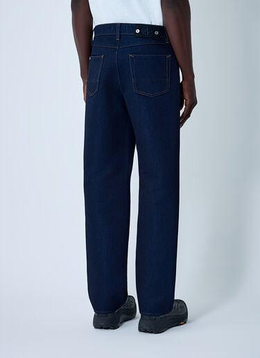 Logo Patch Denim Jeans Stone Island Logo Patch Denim Jeans Denim sto0162088