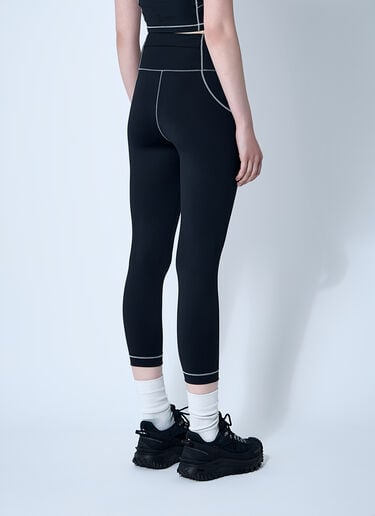 Moncler Grenoble Logo Patch Leggings Black mog0259010