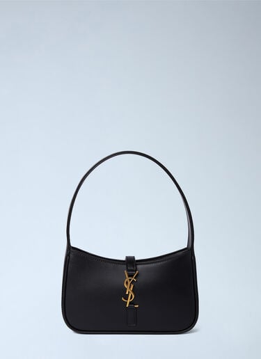 LN-CC® - Saint Laurent: Le 5 à 7 Hobo Mini Shoulder Bag - Black Saint Laurent Le 5 à 7 Hobo Mini Shoulder Bag Black sla0249223