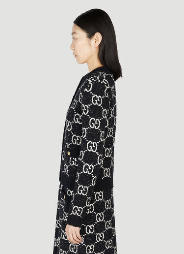 Gucci GG 부클레 니트 카디건 블랙 guc0251215