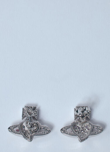 Vivienne Westwood Agatha 耳环  银色 vvw0260047