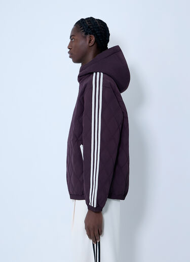 Quilted Three Stripes Jacket adidas by Wales Bonner Quilted Three Stripes Jacket Bordeaux awb0163010