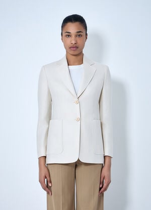 Max Mara Tailored Blazer Beige max0264001