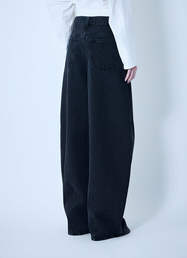 Jacquemus De-Nîmes Ovalo Jeans Black jac0264029