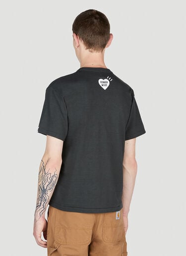 Human Made Heart Logo T-Shirt Black hmd0152016