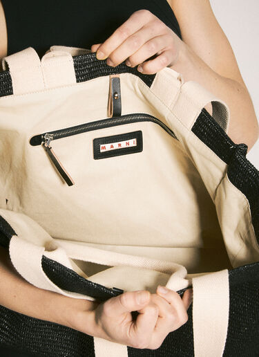 Marni Large Tote Bag Black mni0259027