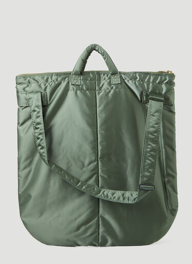 Porter-Yoshida & Co Tanker 2Way Helmet Tote Bag Green por0346007