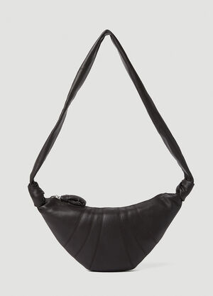 Lemaire Small Croissant Shoulder Bag White lem0160012