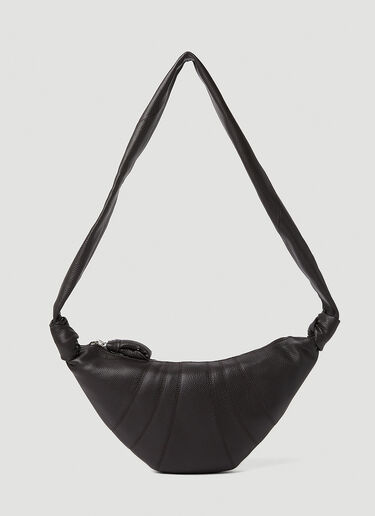 Lemaire Small Croissant Shoulder Bag Brown lem0352004
