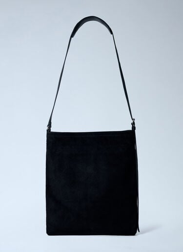 Suede Shoulder Bag Dries Van Noten Suede Shoulder Bag Black dvn0162032