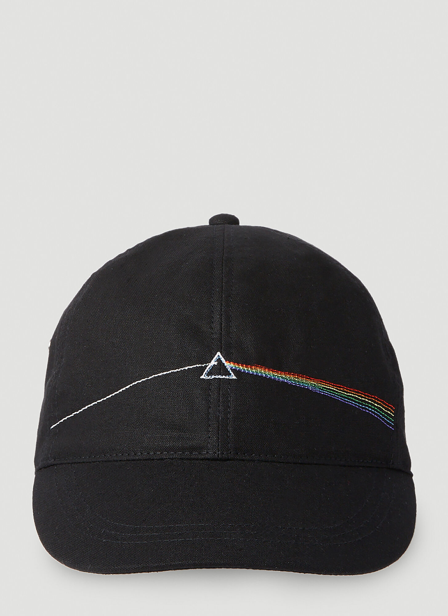 Undercover Dark Side Of The Moon Embroidered Baseball Cap In Black