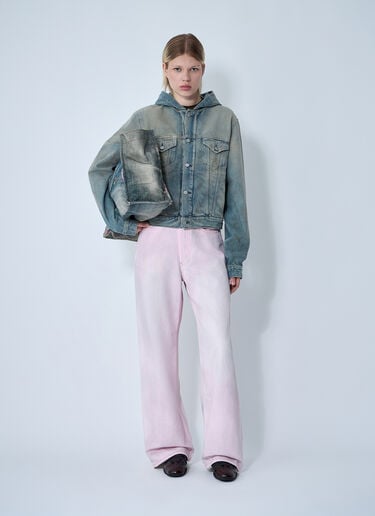 Acne Studios 1981 Coated Jeans Pink acn0361001