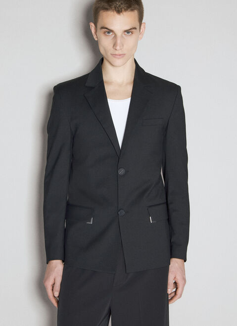 Acne Studios Single Suit Blazer Grey acn0155016