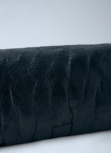 LN-CC® - Rick Owens: Soft Leather Clutch - Black Rick Owens Soft Leather Clutch Black ric0266011
