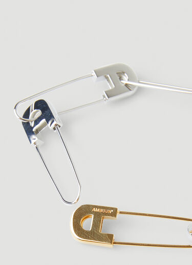 Ambush Safety Pin Bracelet Silver amb0250027