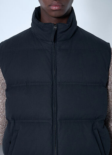 The Row Gettler Reversible Down Vest Black row0152009
