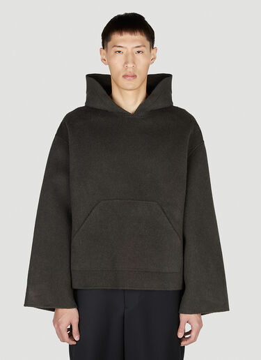 Acne Studios 릴렉스드 후드 재킷 Black acn0152024