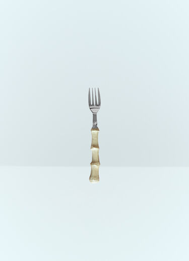Les-Ottomans Set Of Five Bamboo Cutlery Silver wps0691394