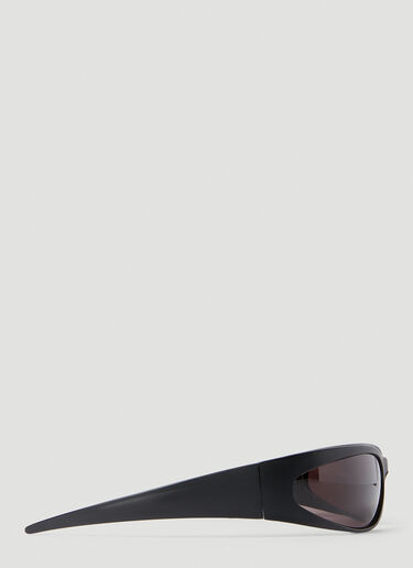 Balenciaga 리버스 엑스팬더 2.0 직사각 선글라스 블랙 bcs0353013