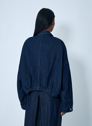 Dries Van Noten Cotton Jacket Navy dvn0262024