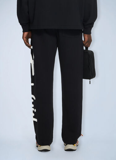 LN-CC® - Off-White: Spray Logo Sweatpant - Black Off-White Spray Logo Sweatpant Black ofw0164203