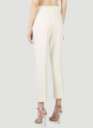 Max Mara Nepeta Tailored Pants White max0251012