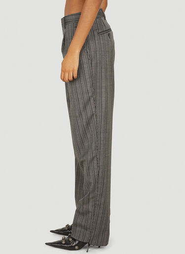 VTMNTS Striped Tuxedo Pants Grey vtm0350002