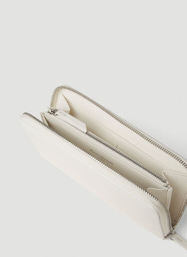 Maison Margiela Continental Wallet White mla0151044