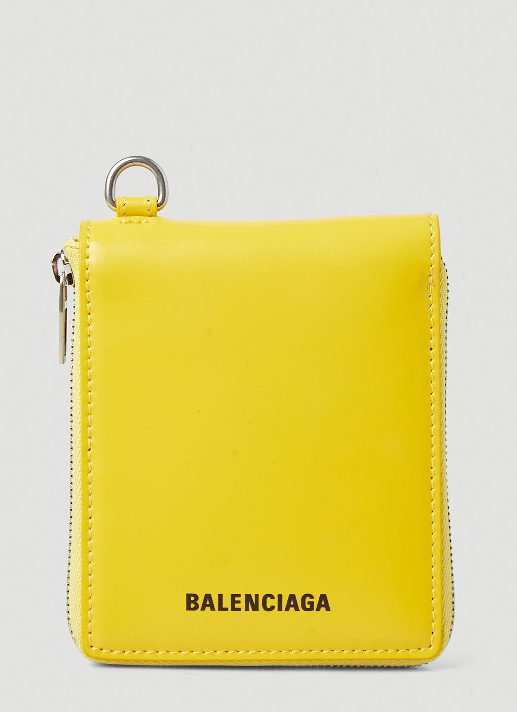 Balenciaga x The Simpsons Lanyard Wallet in Yellow LN CC