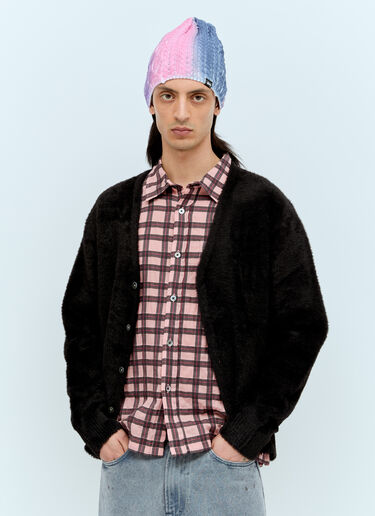 Stüssy 喷绘针织无檐便帽 紫色 sts0156023