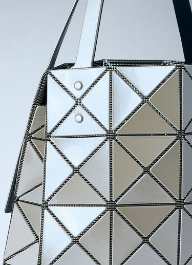 LN-CC® - Bao Bao Issey Miyake: Carat Handbag - Silver Bao Bao Issey Miyake Carat Handbag Silver bao0366028