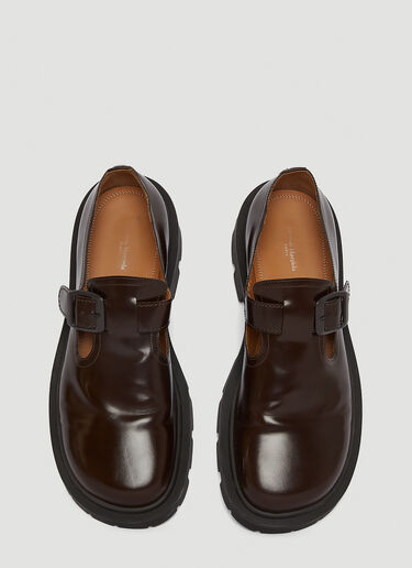 Maison Margiela Monk Shoes Dark Brown mla0146053