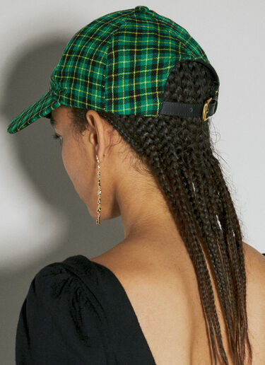Vivienne Westwood Hank Baseball Cap Green vvw0254026